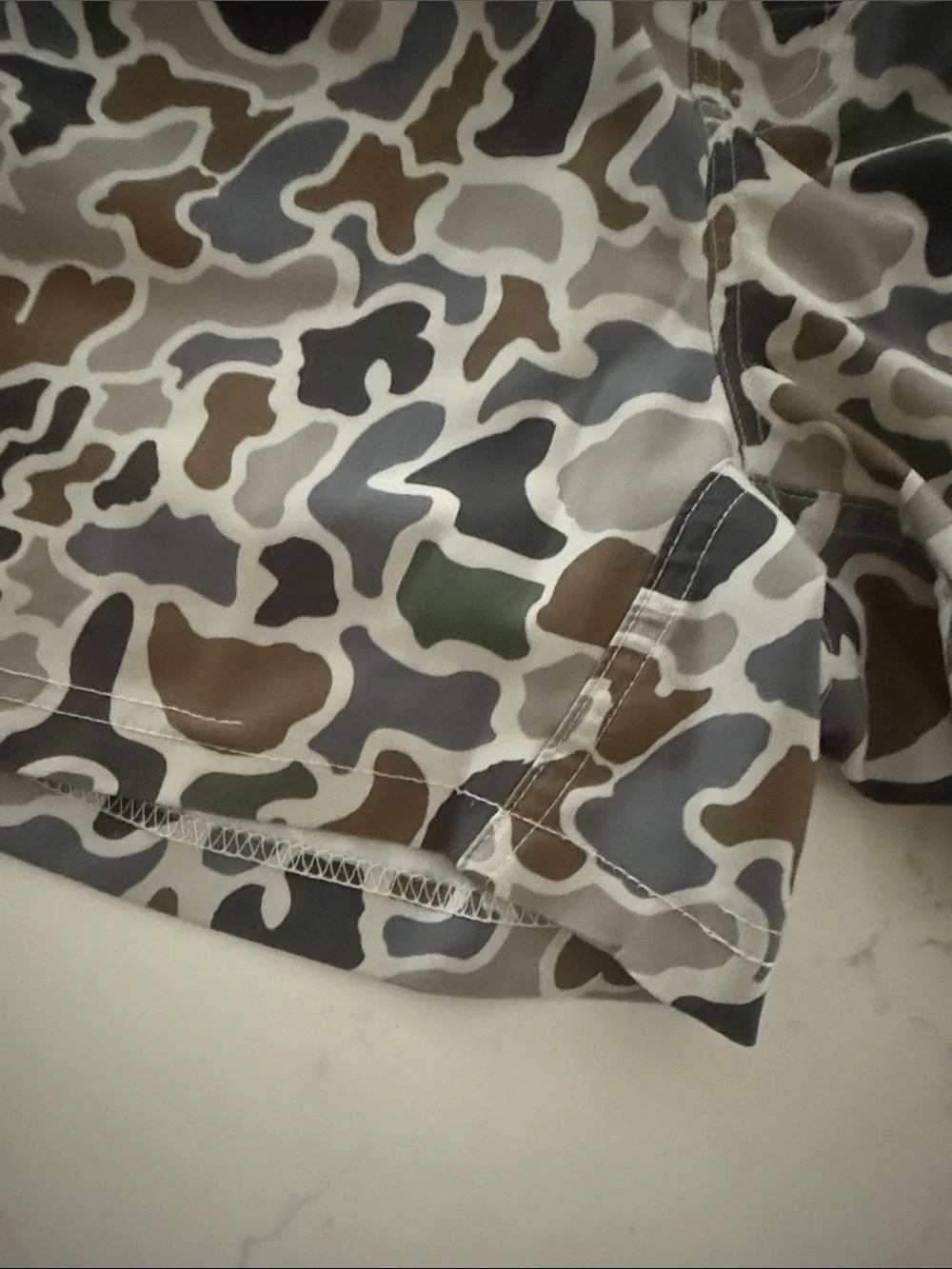 Local Boy Kids' Camo Shorts - Green/Brown/Gray